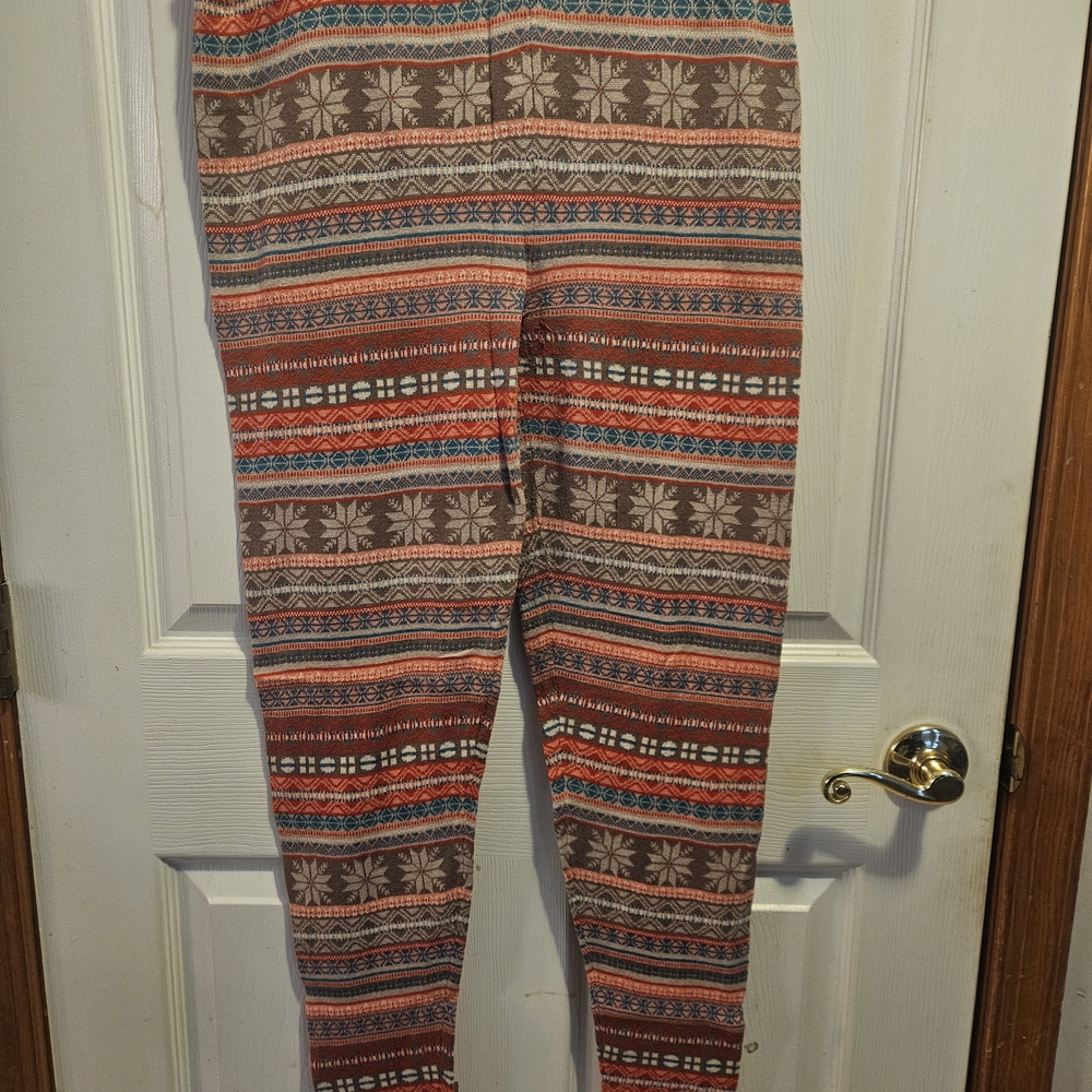 Mossimo Supply Co. Multicolor Patterned Leggings